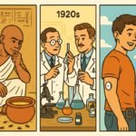 Die Entwicklung von Diabetes-Management von der Antike bis heute, inklusive modernen CGM-Technologien. | © Name