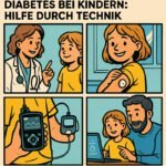 Ärztin erklärt technische Hilfe für Kinder mit Diabetes, inklusive CGM und Blutzuckerüberwachung. | © GlucoseCode