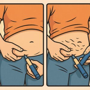 Eine Person injiziert Insulin zur Blutzuckerkontrolle, um Diabetes besser zu managen. | © Lipothrophien-Klein