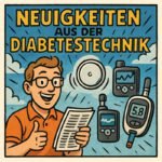 Ein lächelnder Mann informiert sich über Neuigkeiten aus der Diabetes-Technik, einschließlich CGM und Blutzucker. | © Name